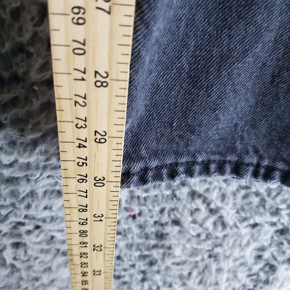 Old Navy Jeans Mens 42x32 Black Original Loose Built-In Tough - Picture 7 of 12